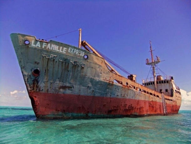 sunkenships09 12 razbitin, ki si jih je mogoče ogledati brez orodja za potapljanje