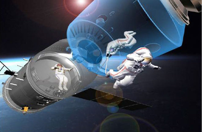 'Shenzhou 11' je uspešno zasidran v orbitalnem laboratoriju 