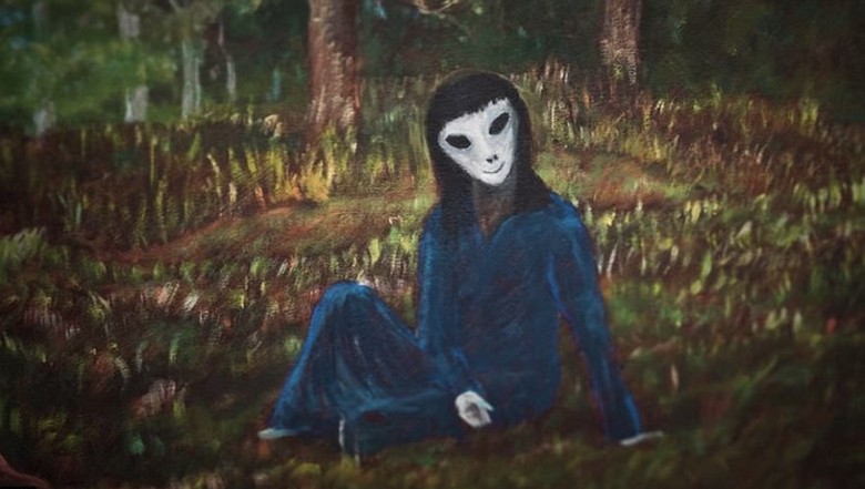 Američan slika slike srečanj s čudovitimi vesoljci.