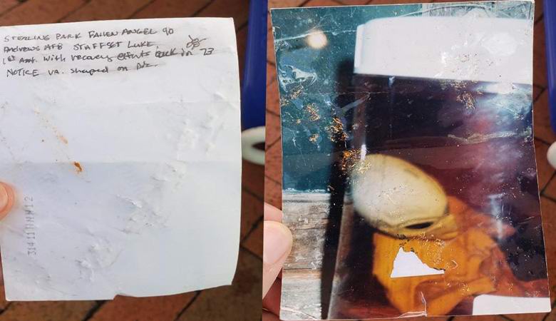 Američan trdi, da je našel fotografijo tujcev