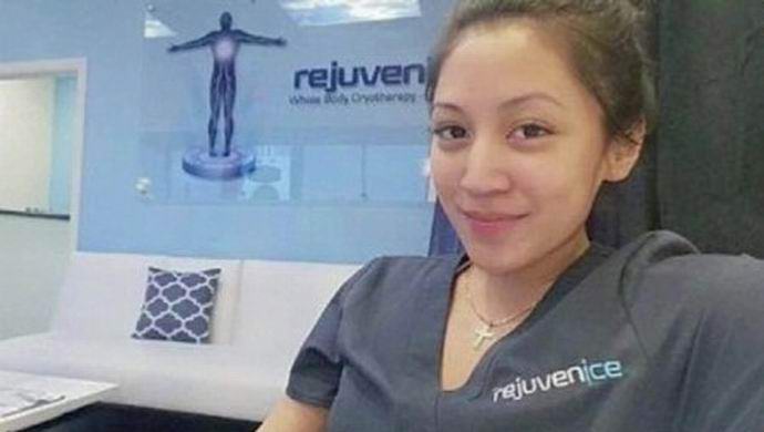 Američanka po naključju zmrznila v kozmetičnem salonu