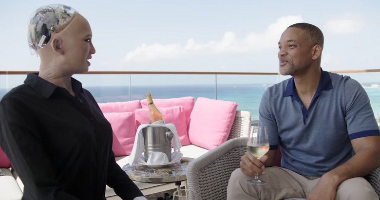 Ameriški hip-hop umetnik Will Smith je bil malce užaljen zaradi robota Sofije.