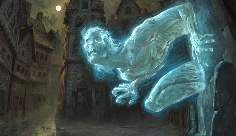 Na videu je bil ujet brezglavi duh z otrokom v rokah.