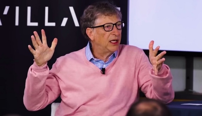 Bill Gates je govoril o prihodnosti človeštva zaradi podnebnih sprememb.