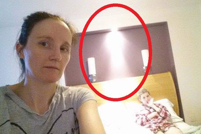 Britanci so fotografirali sijočo silhueto angela