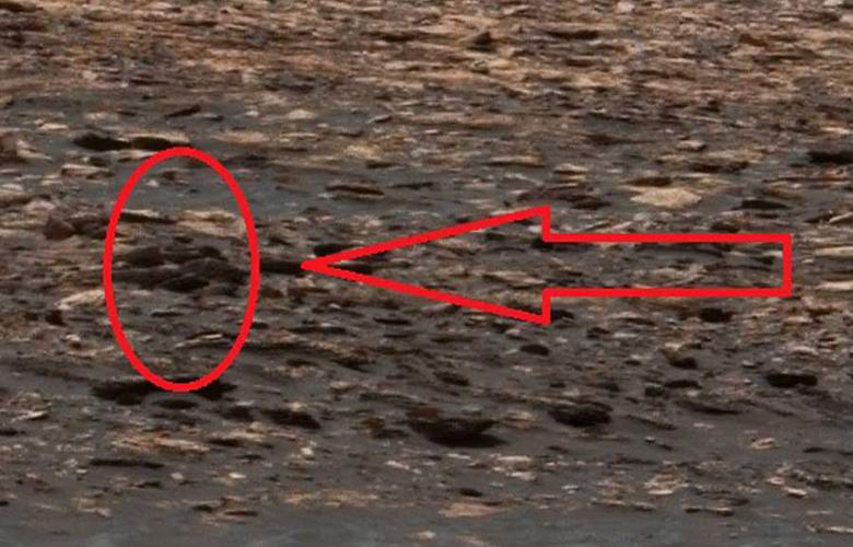 Na Marsu odkrita humanoidna figura