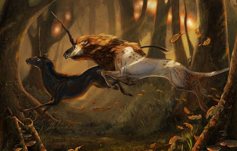 Qilin je kitajska neverjetna mitska žival, ki prinaša srečo.