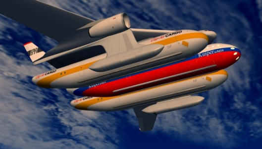 Clip-Air - letalo, ki prevaža vagone po nebu