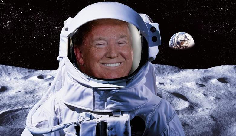 Donald Trump ustvarja ameriške vesoljske sile