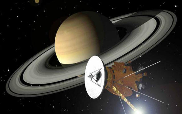 Dve čudni formaciji na Titanu