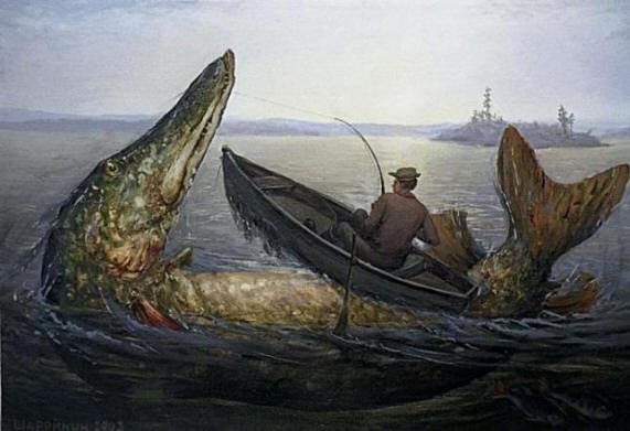 Juutku-naen: Legende o velikih ščuk-kanibalih