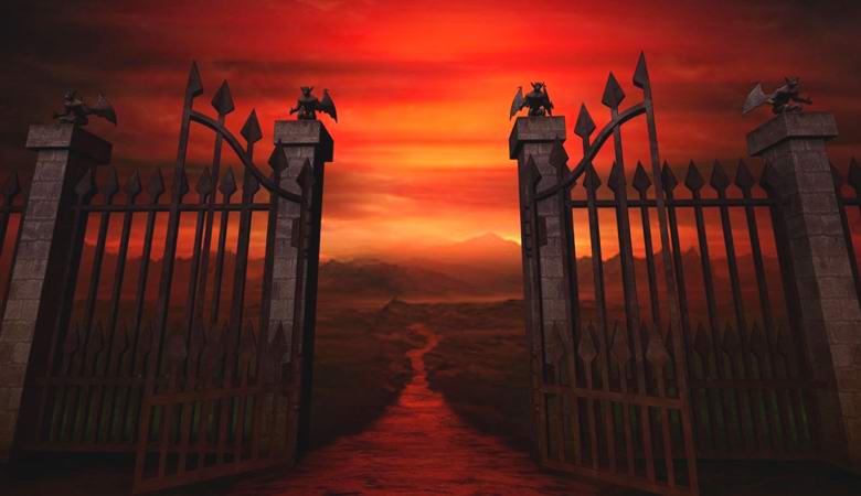 Verjame se, da so vrata v pekel v Indiani.