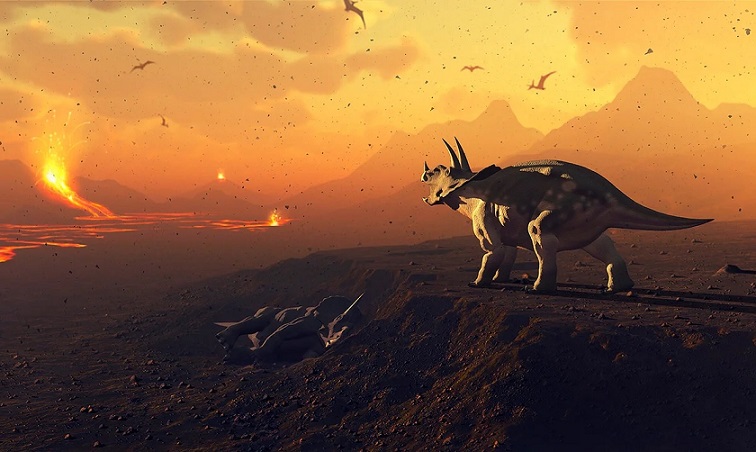 Začelo se je pred padcem asteroida: pravi vzrok smrti dinozavrov.