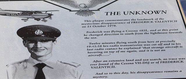 Frederick Valentich in NLP: kako se je srečanje končalo?