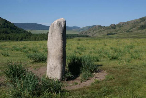 Khakasov menhir Ah-Tas zdravi od bolezni