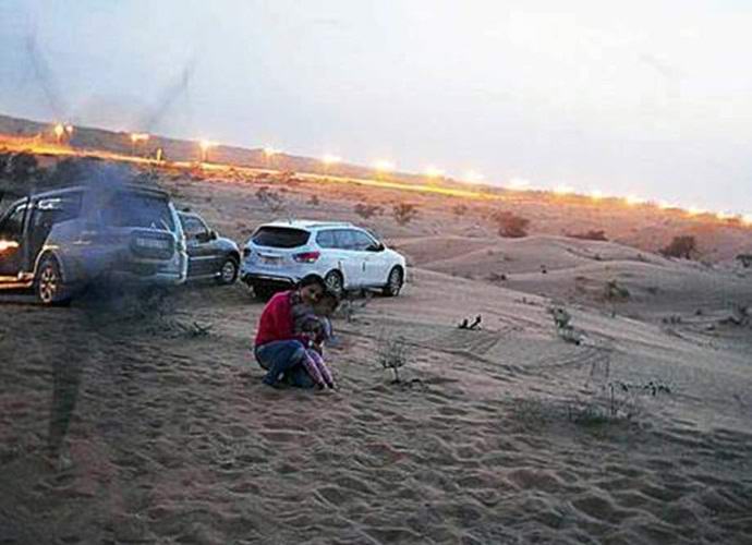 Indijanec je fotografiral gosta z drugega sveta.