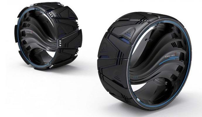 Inovativne pnevmatike, ki se prilagajajo površini ceste.