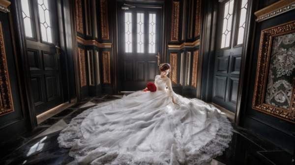 kakšne so sanje o preizkušanju poročne obleke 