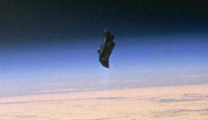 ISS kamera je posnela starodavni satelit