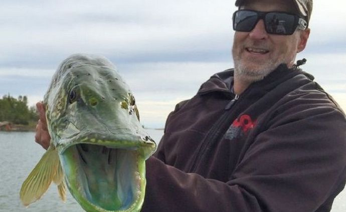 Kanadčan je ujel čarobno ščuko