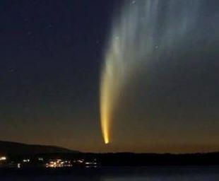 Komet ISON se približuje Marsu s hitrostjo 115200kmch