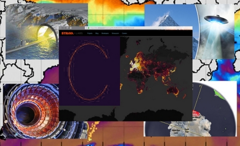 Zarotniki so govorili o analogi velikega hadronskega trkalnika na Antarktiki.