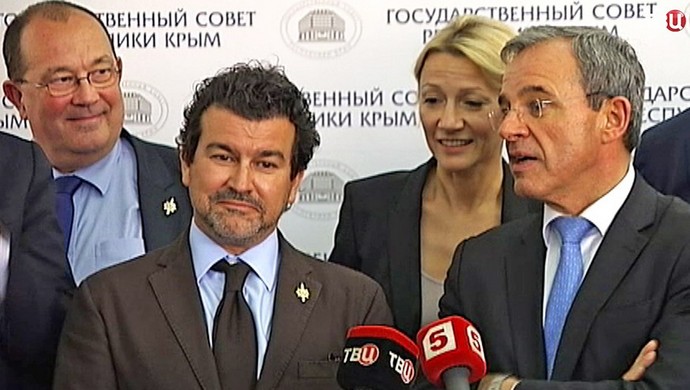 Krim je francoskim gostom odprl prijateljske roke