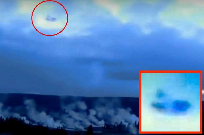 Alien letalo kroži nad Yellowstone parkom