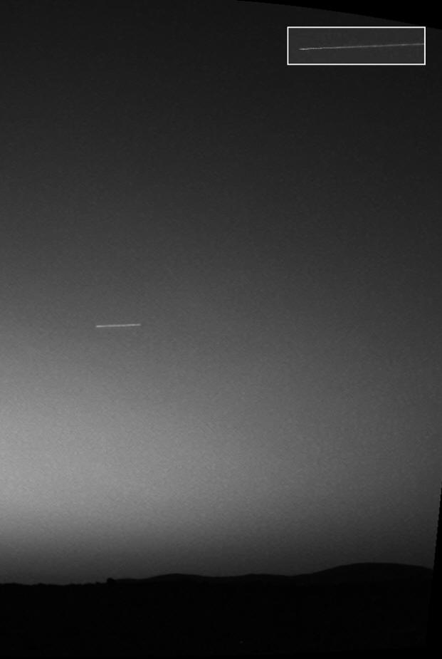 NLP na Marsu, fotografiran