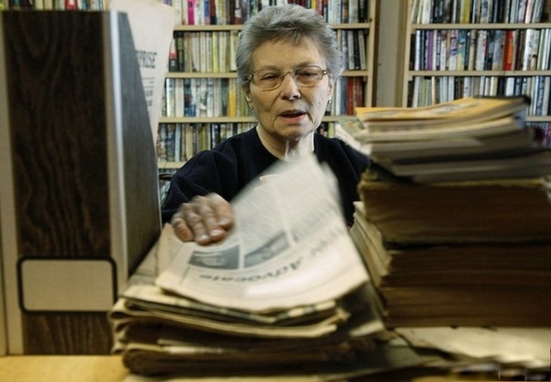 Župan, on je edini prebivalec mesta - ostarela ženska.