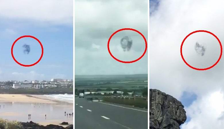 Veliko Britancev je na nebu opazilo presenetljiv pojav.