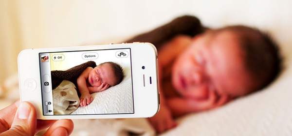 zakaj ne morete slikati spečih otrok 