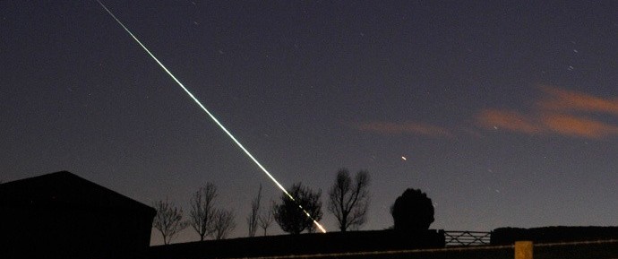 Razbitje sovjetske rakete so padle na Ameriko