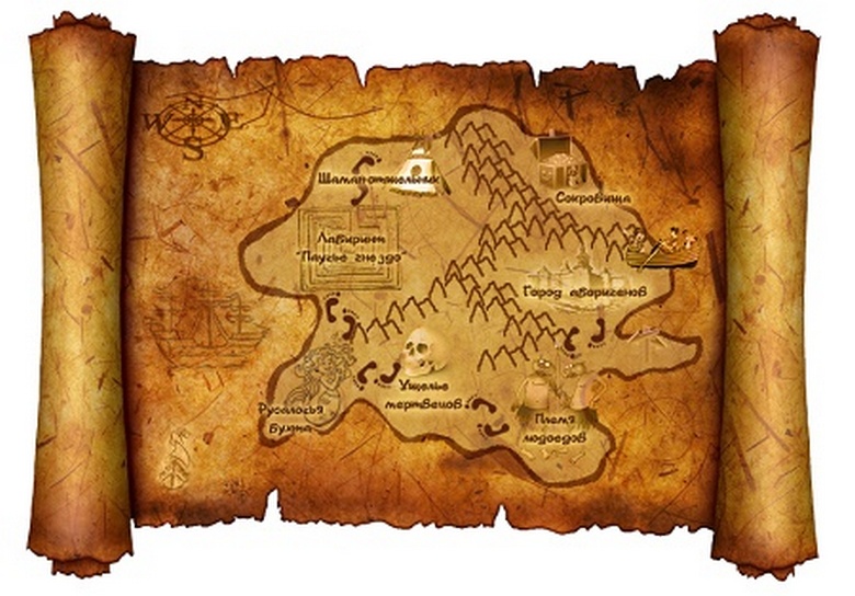 Na starodavnem drseču je bil zemljevid Marsa s satelitom