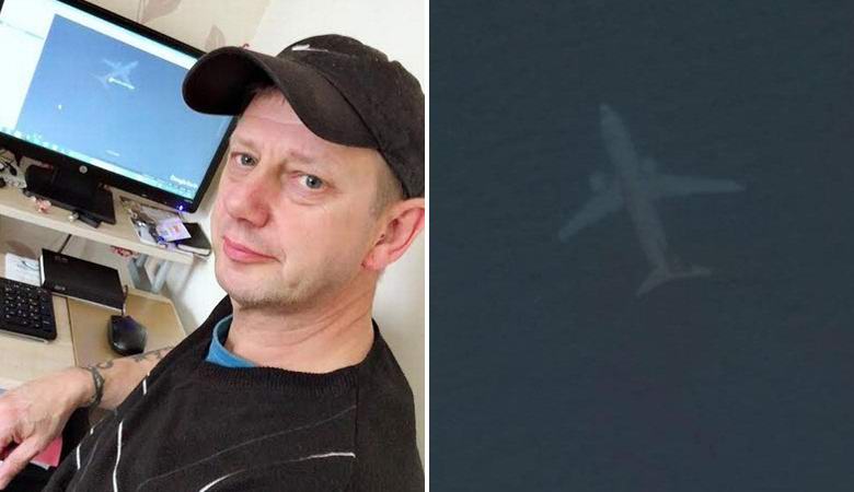 Google je v Google Zemljevidih ​​našel letalo, ki plava pod vodo