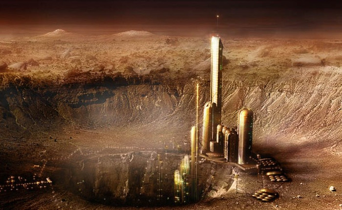 Na Marsu odkrili ruševine starodavnega mesta