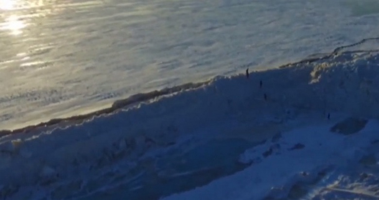 Zima se je pojavila na jezeru Khanka