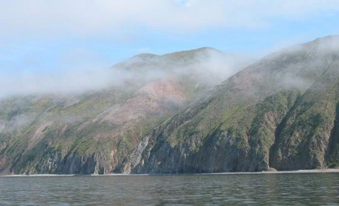 Na ruskem otoku se je pojavil nerazumljiv jamski ornament