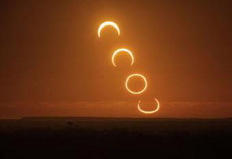 Naslednji teden bo krožni Sončev mrk