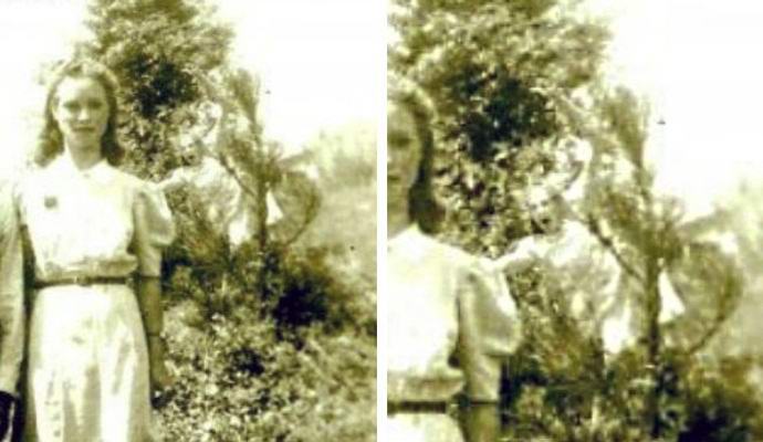 Duh, ki ga najdemo na stari poročni sliki