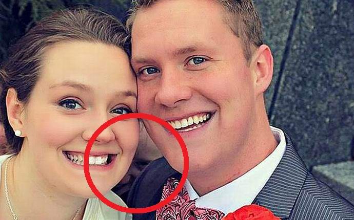 Na poročni fotografiji je bil ujet duh.