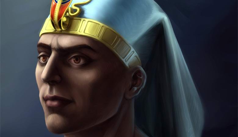 Duh egipčanskega duhovnika je na posnetku