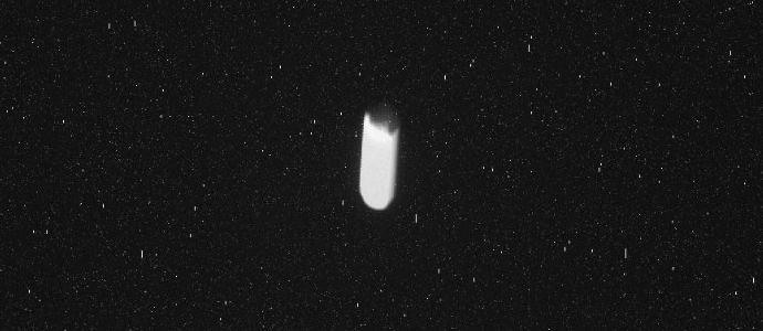 NLP v obliki metka je bil ustreljen nad Marsom