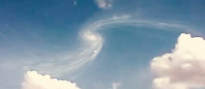 Nad Ženevo je bila posneta presenetljiva anomalija.