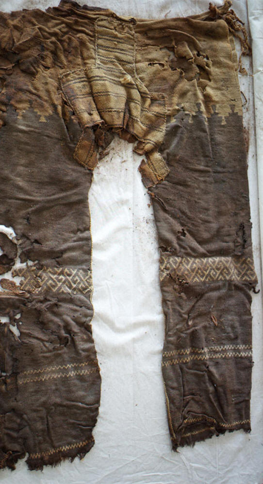 Hlače stare 3300 let - kjer koli. Zdi se, da so bili vikend.