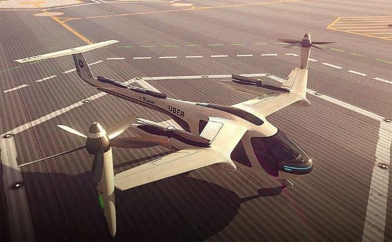 NASA in Uber načrtujeta, da bodo do leta 2020 lansirali leteče taksije.