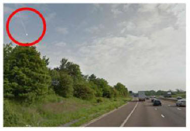 Neznani svetlobni predmet je bil opažen na nebu nad Anglijo in Švedsko.