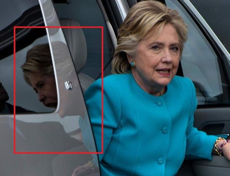Nerazložljiva fotografija Hillary Clinton ni montaža