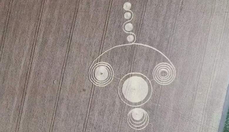 V Rusiji se je zdaj pojavil nerazumljiv krog na terenu