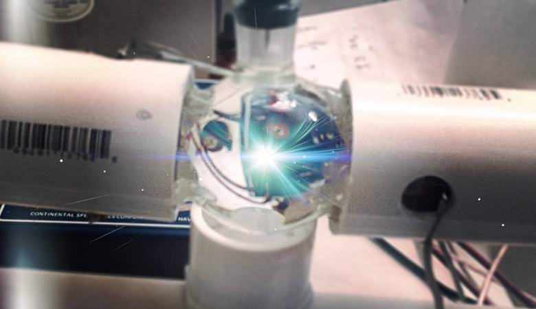 Nerešen pojav preobrazbe zvoka v svetlobo